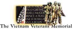 Image for the Vietnam Veteran's Memorial Website